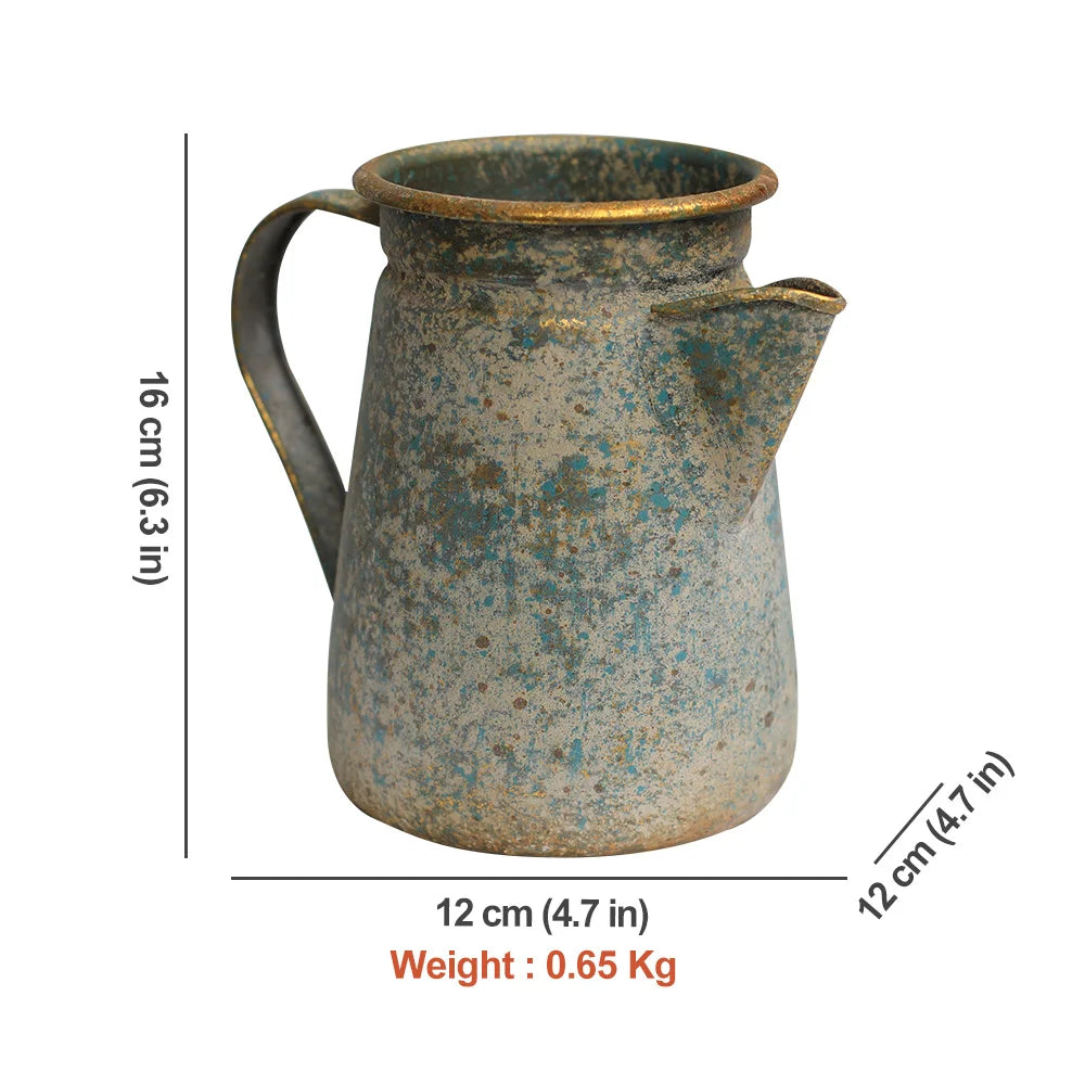 Vintage French Farmhouse Flower Vase