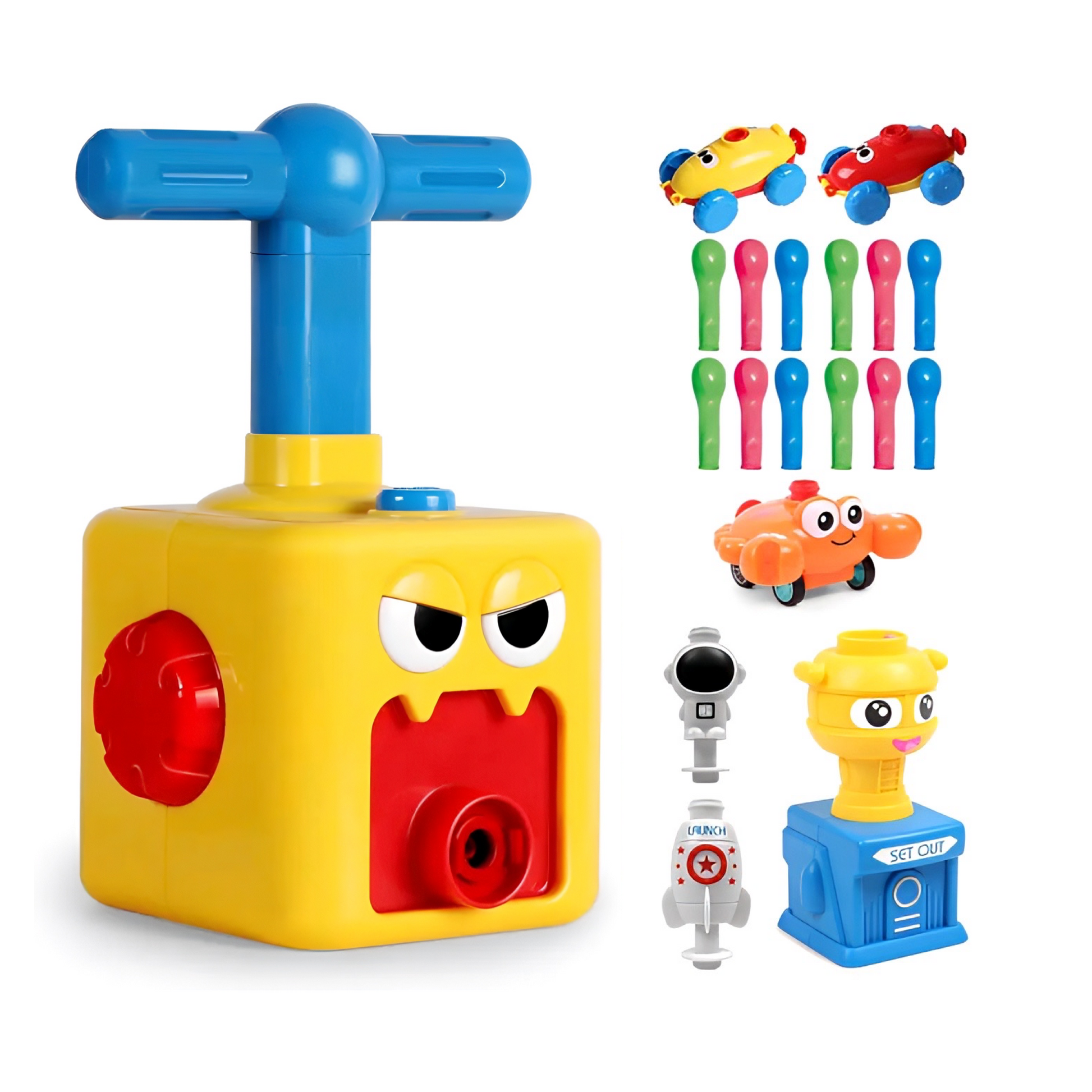 SHOP - Zoom 'N' Boom Balloon Rally - Play & Learn Set - Housebia