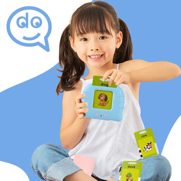 SHOP - Kids Early Learning Flashcards - Audible Reading Device + 510 Words! - Housebia