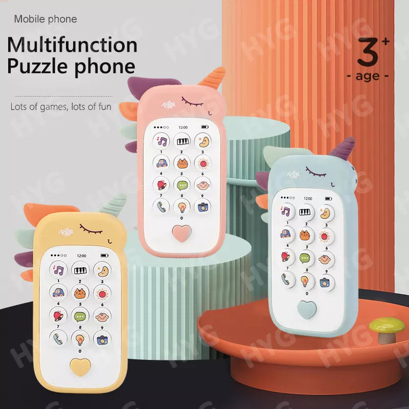 Cute Baby Phone: Educational Musical Toy