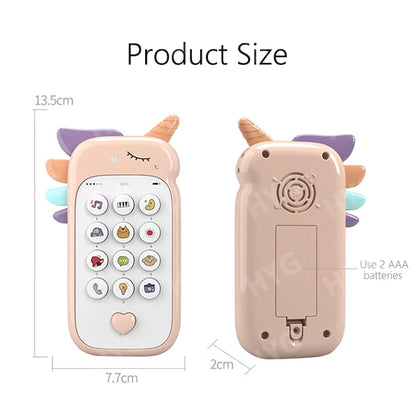 Cute Baby Phone: Educational Musical Toy