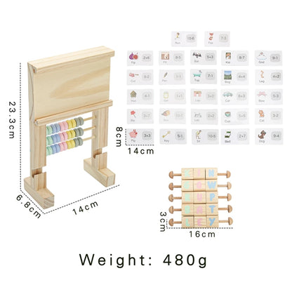 Wooden Abacus for Early Math Learning