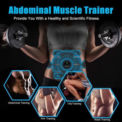 Wireless EMS Abdominal Muscle Trainer