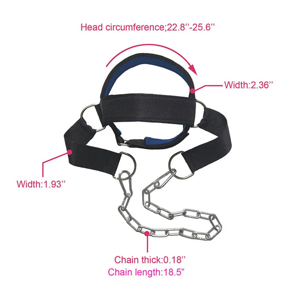 Adjustable Head Harness for Neck Power Training
