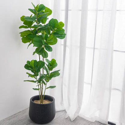 Large Artificial Tropical Ficus Tree for Home Decor