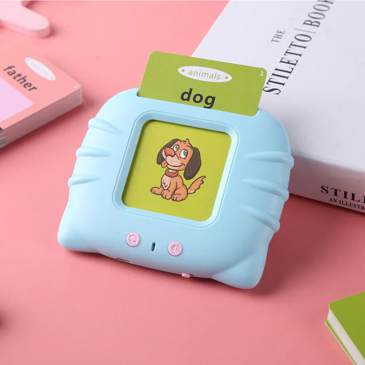 SHOP - Kids Early Learning Flashcards - Audible Reading Device + 510 Words! - Housebia