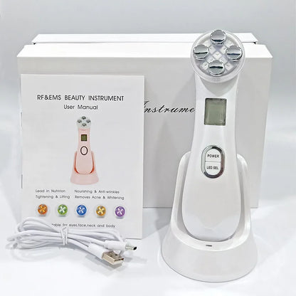 RF EMS LED Skin Tightening Device