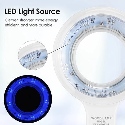 Woods Lamp Skin Analyzer for Beauty Analysis