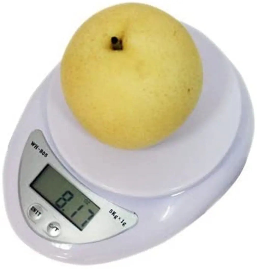 Portable LED Digital Kitchen Scale - 5kg/1g