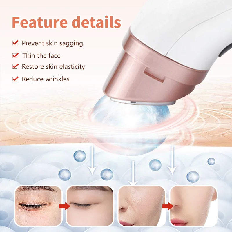 Mini HIFU & RF Ultrasonic Massager