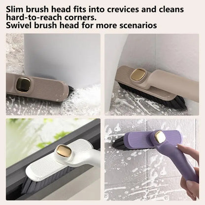 Rotatable 2-in-1 Crevice Cleaning Brush