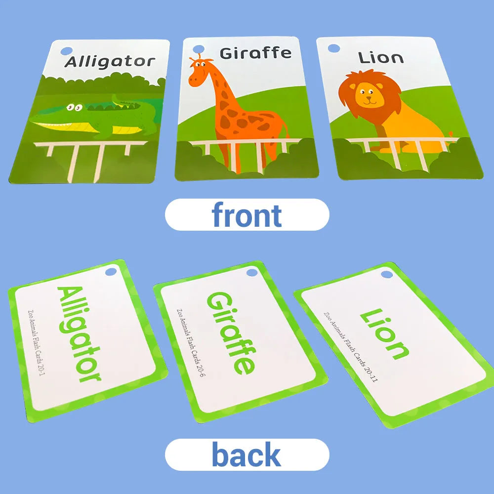 English Learning Flashcards for Kids 3-6 Years