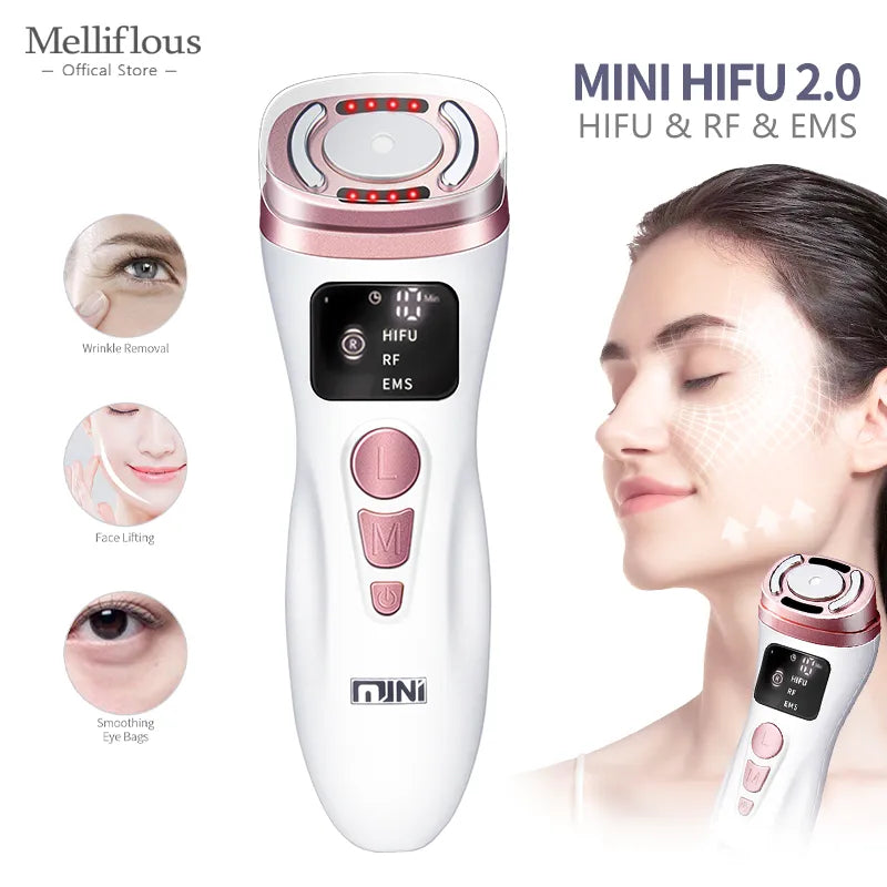 Mini HIFU & RF Ultrasonic Massager