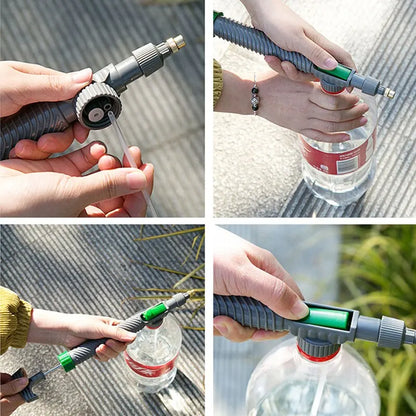 Compact Adjustable High-Pressure Watering Sprayer