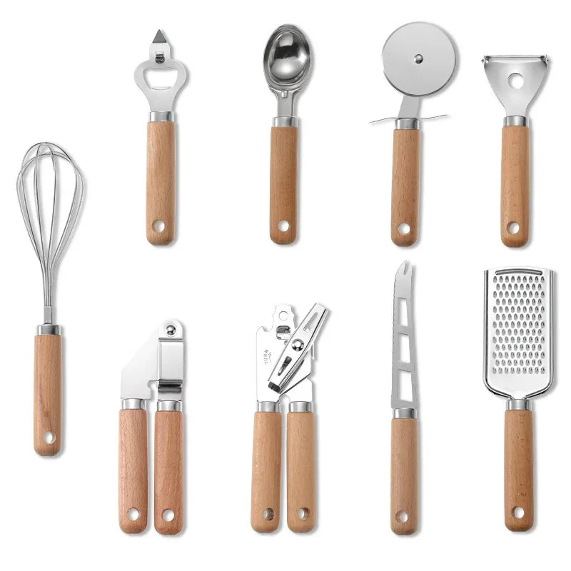 9pcs Stainless Steel Kitchen Tools Set