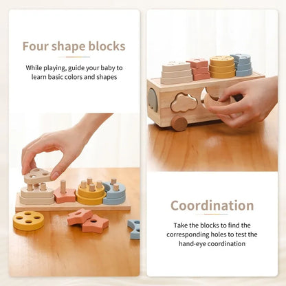 Montessori Wooden Blocks: Educational Toy