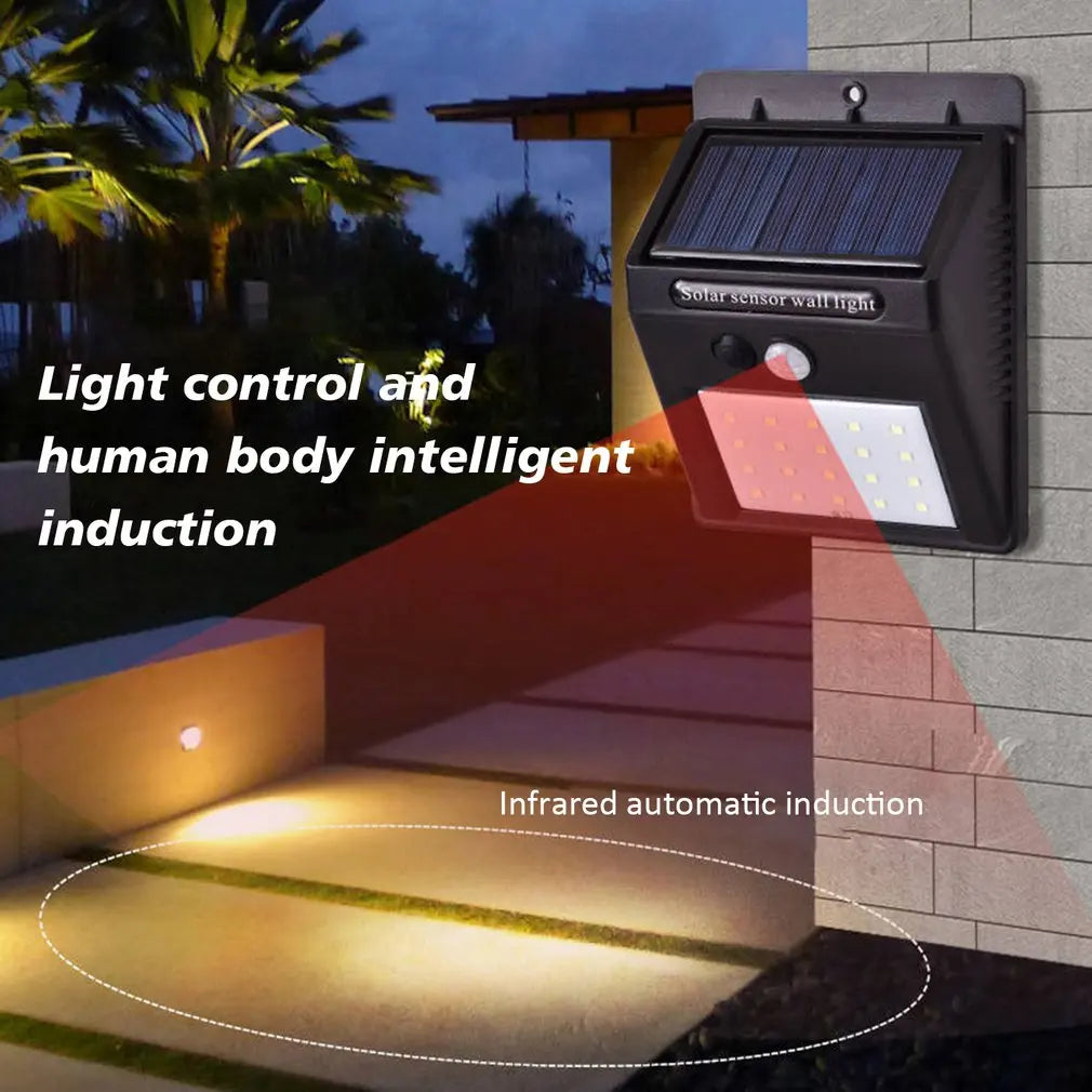 Motion Sensor Solar Light - 20/30 LED