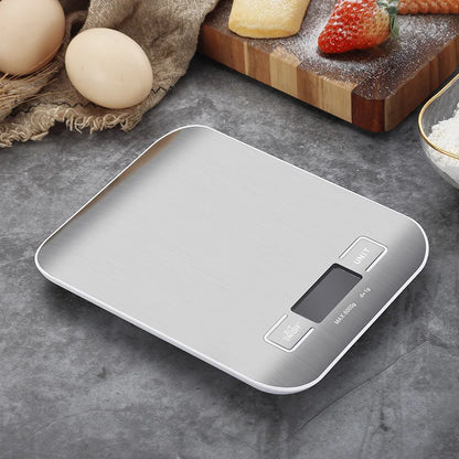 Digital Kitchen Scale - Stainless Steel