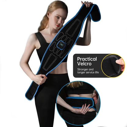 Smart EMS Abdominal Muscle Trainer Belt