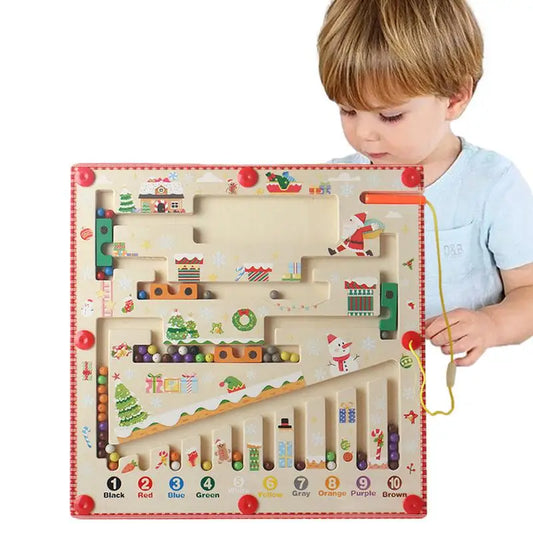 Montessori Color Matching Puzzle Board for 3-Year-Olds