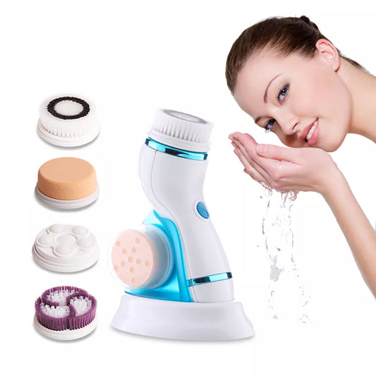 4-in-1 Electric Facial Cleansing Brush