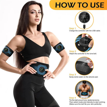 EMS Abdominal Muscle Toning Belt