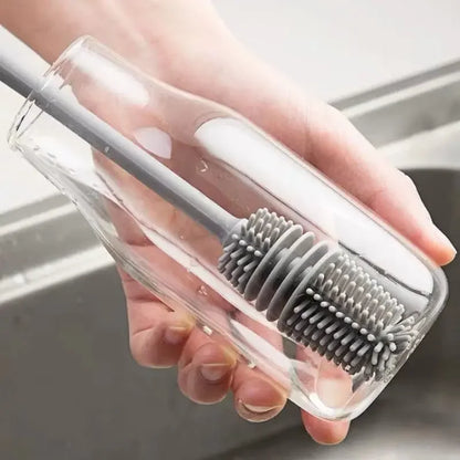 Silicone Long-Handle Cup Cleaning Brush