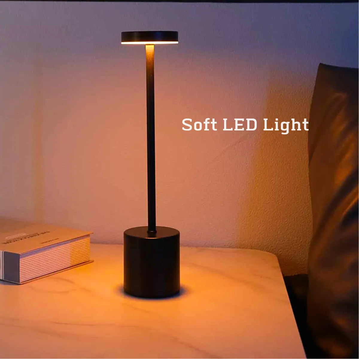 LED Rechargeable Touch Table Lamp - Versatile Lighting