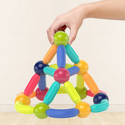 Magnetic Building Sticks: STEM Toy for Kids