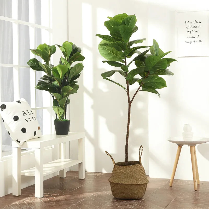 Large Artificial Tropical Ficus Tree for Home Decor