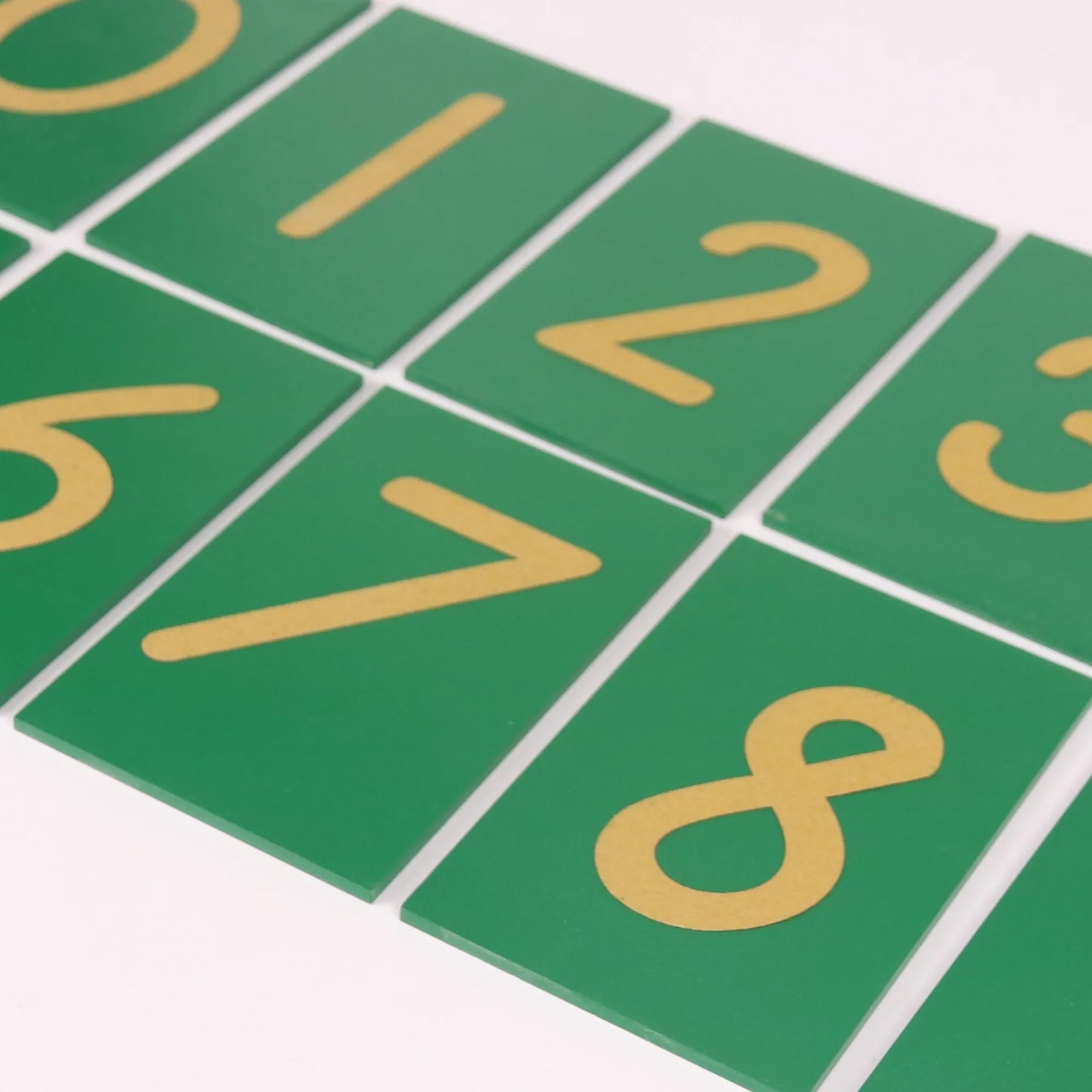 Montessori Sand Number Board for Children's Learning