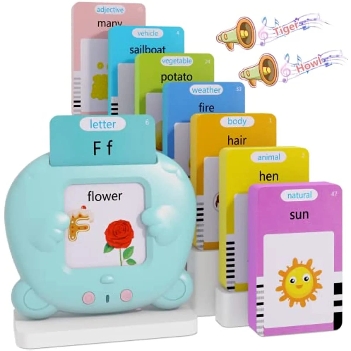 Talking Flash Cards: Interactive Educational Toy