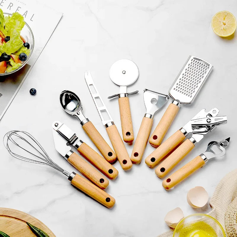 9pcs Stainless Steel Kitchen Tools Set