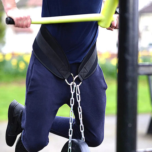 Thicken Dipping Belt with Chain for Gym Workouts