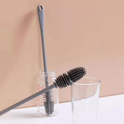 Silicone Long-Handle Cup Cleaning Brush
