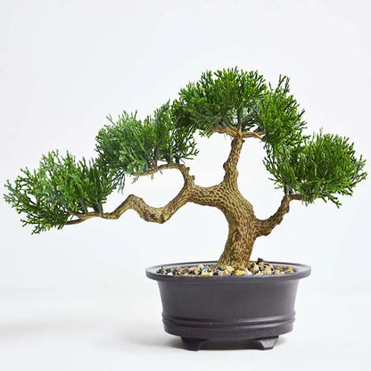 Artificial Pine Needles Bonsai for Home Decor