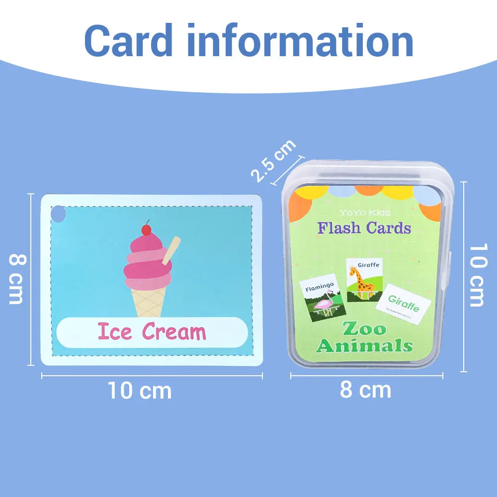 English Learning Flashcards for Kids 3-6 Years