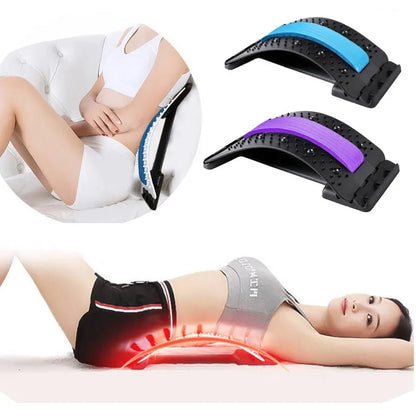 4-Level Adjustable Magnetic Back Massager