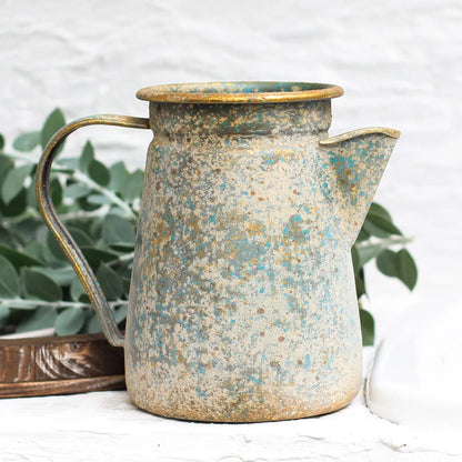 Vintage French Farmhouse Flower Vase