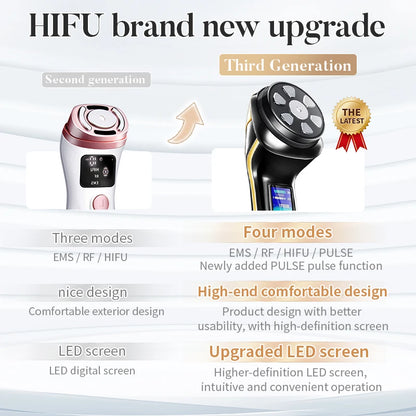 Mini HIFU RF Multifunctional Beauty Massager