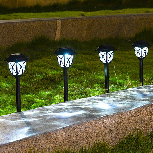 8-Pack Solar Landscape Pathway Lights