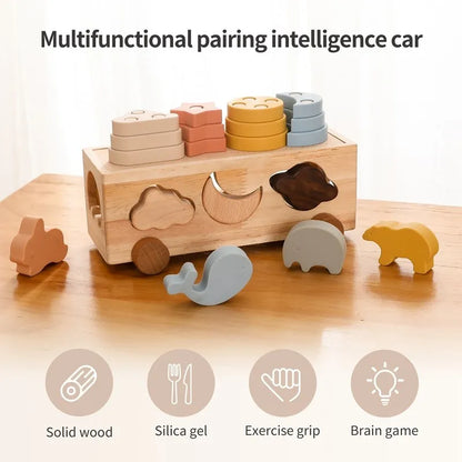 Montessori Wooden Blocks: Educational Toy