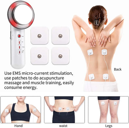 3-in-1 Ultrasonic Slimming Massager