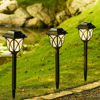 8-Pack Solar Landscape Pathway Lights