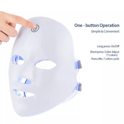 7-Color LED Facial Rejuvenation Mask