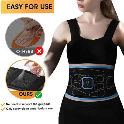 Smart EMS Abdominal Muscle Trainer Belt