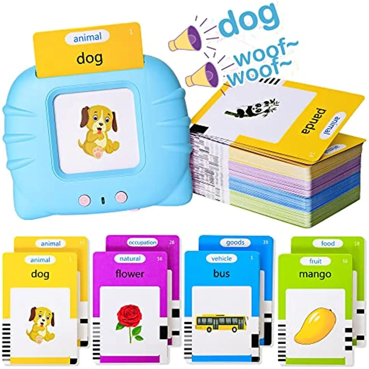 Talking Flash Cards: Interactive Educational Toy