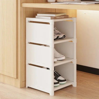 Space-Saving Shoe Rack Organizer for Wall or Corner