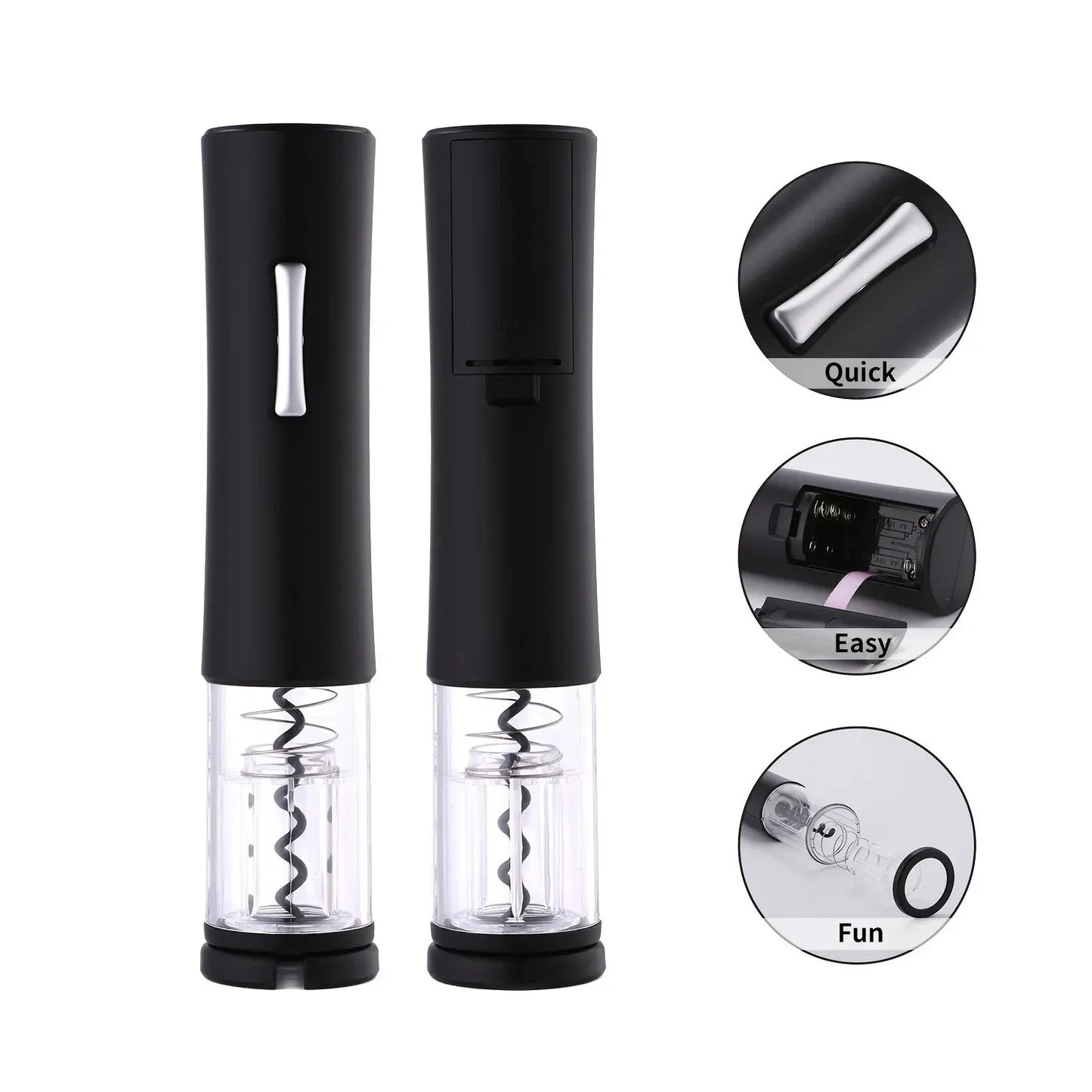 Electric Wine Opener with Foil Cutter