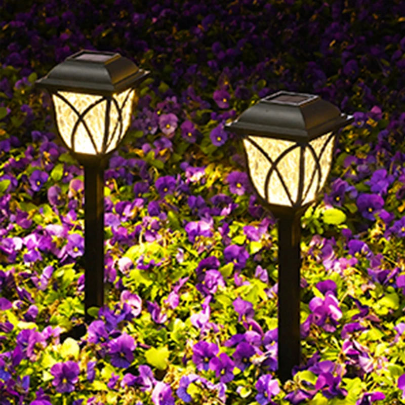 8-Pack Solar Landscape Pathway Lights